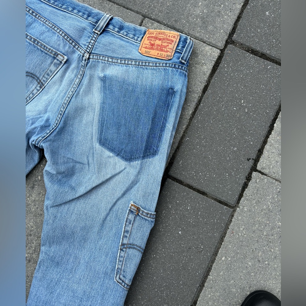 Custom levis side patch 505 - Picture 3 of 4